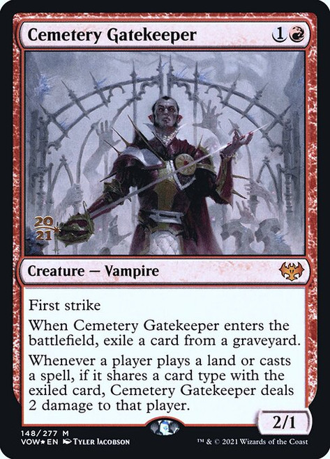 Cemetery Gatekeeper (PVOW) (Foil) (#148s)