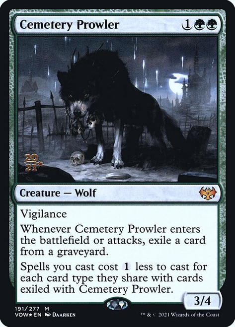 Cemetery Prowler (PVOW) (Foil) (#191s)