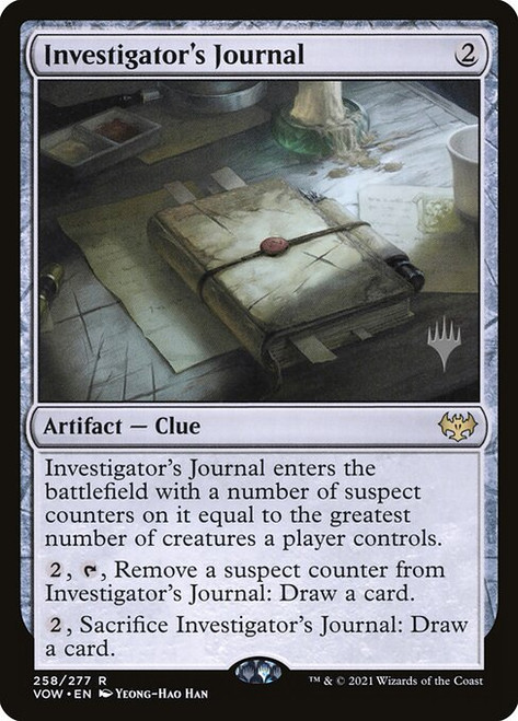 Investigator's Journal (PVOW) (Foil) (#258p)