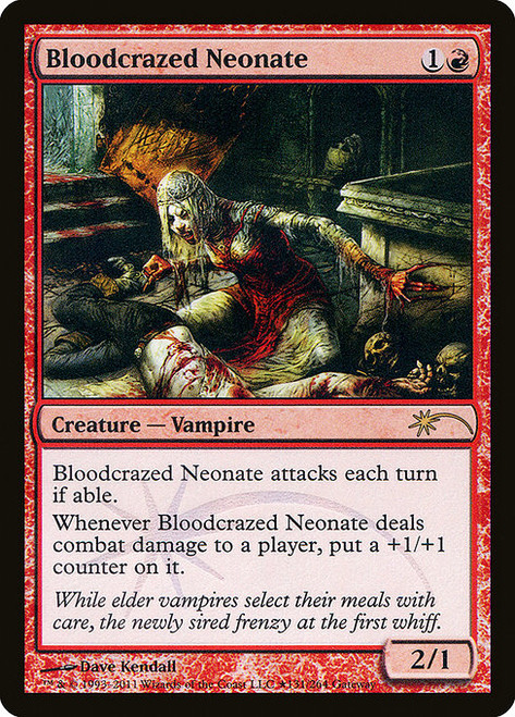 Bloodcrazed Neonate (PW11) (Foil) (#83)