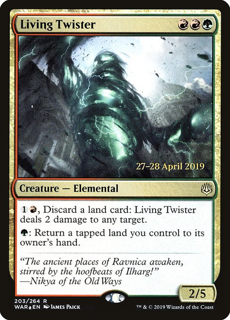 Living Twister (PWAR) (Foil) (#203s)