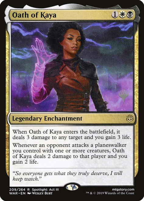 Oath of Kaya (PWAR) (#209p)