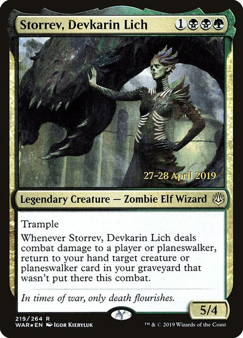 Storrev, Devkarin Lich (PWAR) (Foil) (#219s)