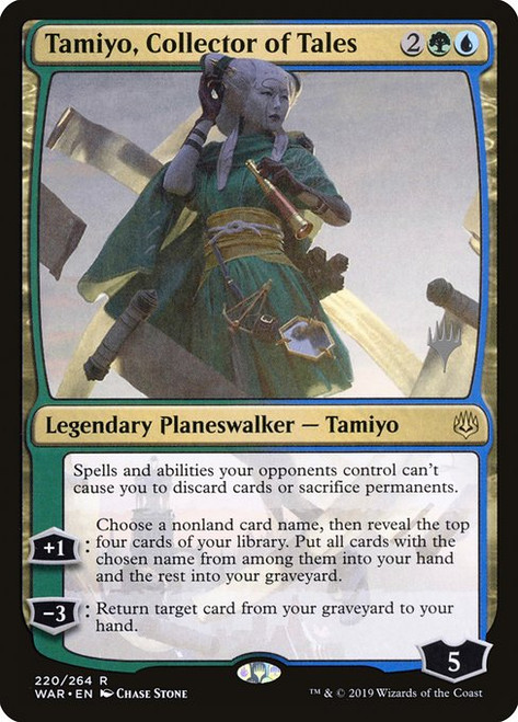 Tamiyo, Collector of Tales (PWAR) (#220p)