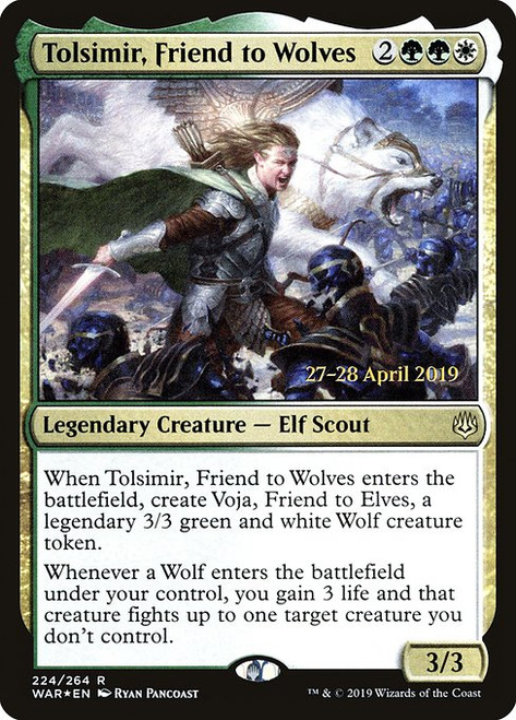 Tolsimir, Friend to Wolves (PWAR) (Foil) (#224s)