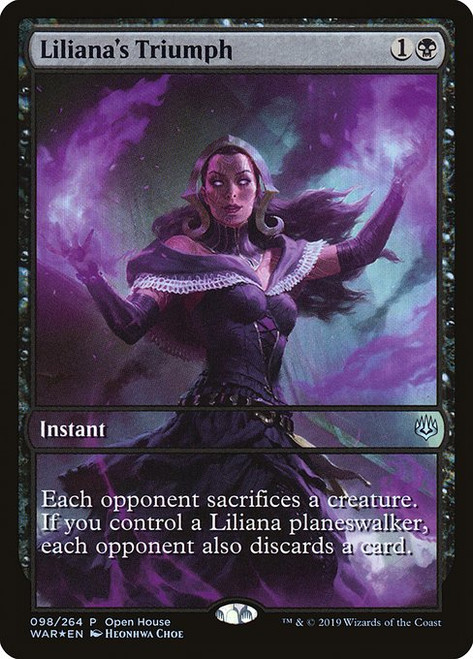 Liliana's Triumph (PWAR) (Foil) (Full Art) (#98)