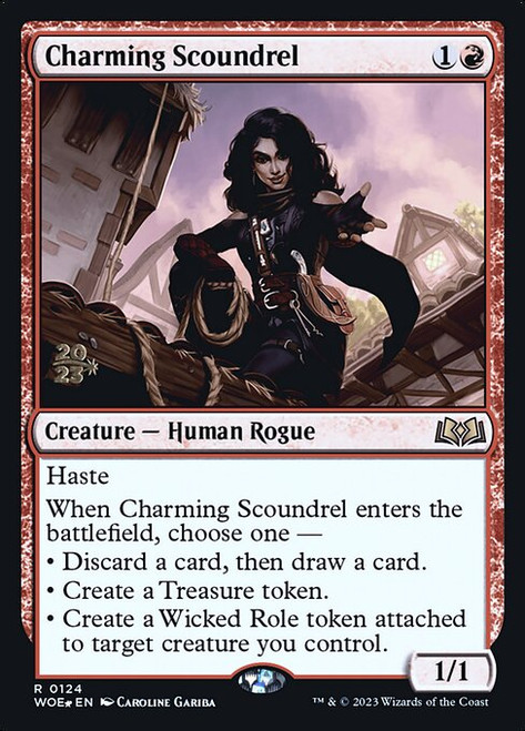Charming Scoundrel (PWOE) (Foil) (#124s)