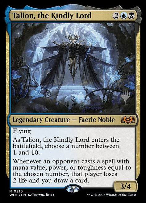 Talion, the Kindly Lord (PWOE) (Foil) (#215p)
