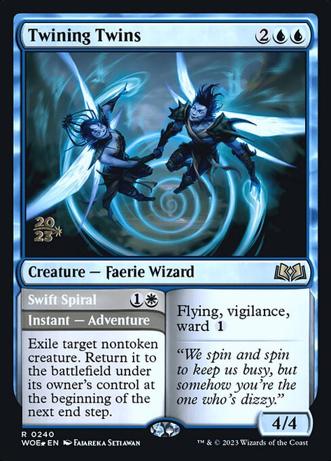 Twining Twins // Swift Spiral (PWOE) (Foil) (#240s)