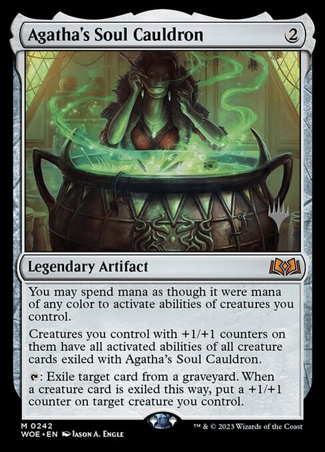 Agatha's Soul Cauldron (PWOE) (Foil) (#242p)