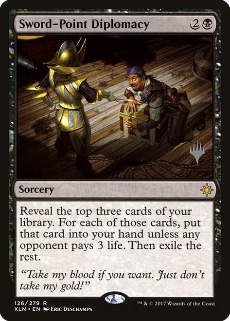 Sword-Point Diplomacy (PXLN) (Foil) (#126p)
