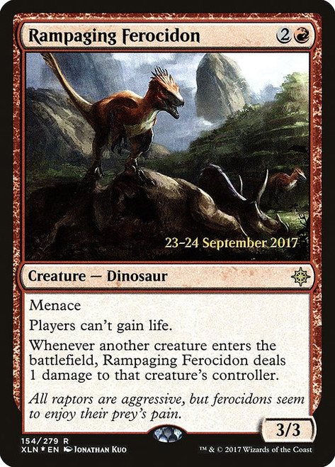 Rampaging Ferocidon (PXLN) (Foil) (#154s)