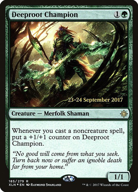 Deeproot Champion (PXLN) (Foil) (#185s)