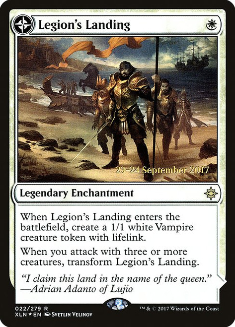 Legion's Landing // Adanto, the First Fort (PXLN) (Foil) (#22s)