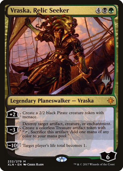Vraska, Relic Seeker (PXLN) (#232p)