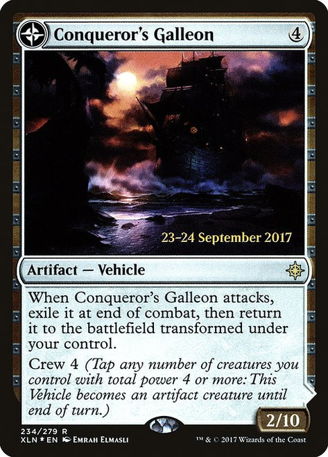Conqueror's Galleon // Conqueror's Foothold (PXLN) (Foil) (#234s)