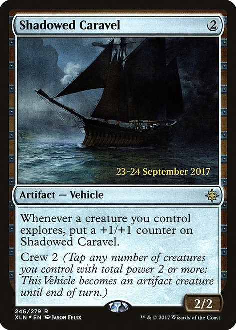 Shadowed Caravel (PXLN) (Foil) (#246s)
