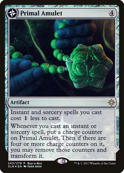 Primal Amulet // Primal Wellspring (PXTC) (Foil) (#243)