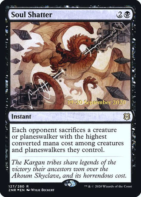 Soul Shatter (PZNR) (Foil) (#127s)