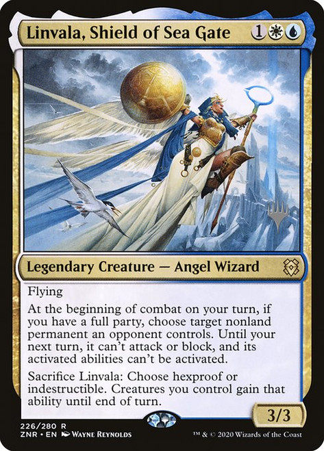 Linvala, Shield of Sea Gate (PZNR) (Foil) (#226p)