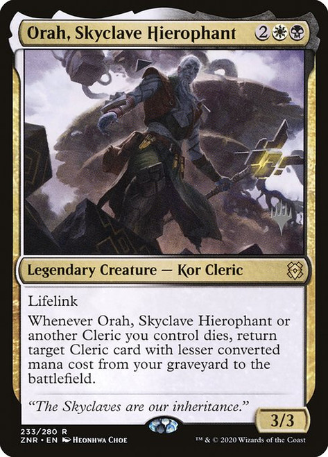Orah, Skyclave Hierophant (PZNR) (Foil) (#233p)