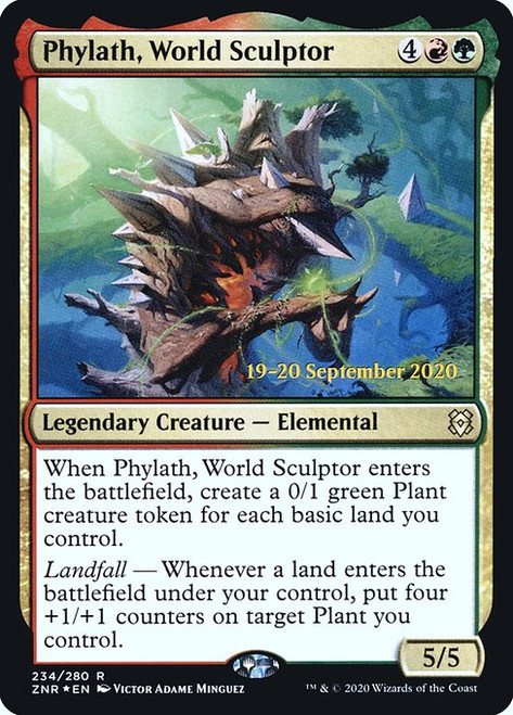 Phylath, World Sculptor (PZNR) (Foil) (#234s)