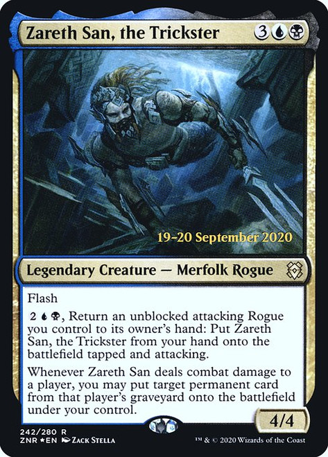 Zareth San, the Trickster (PZNR) (Foil) (#242s)