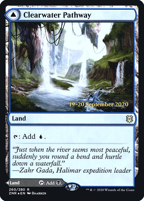 Clearwater Pathway // Murkwater Pathway (PZNR) (Foil) (#260s)