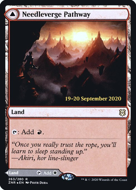 Needleverge Pathway // Pillarverge Pathway (PZNR) (Foil) (#263s)