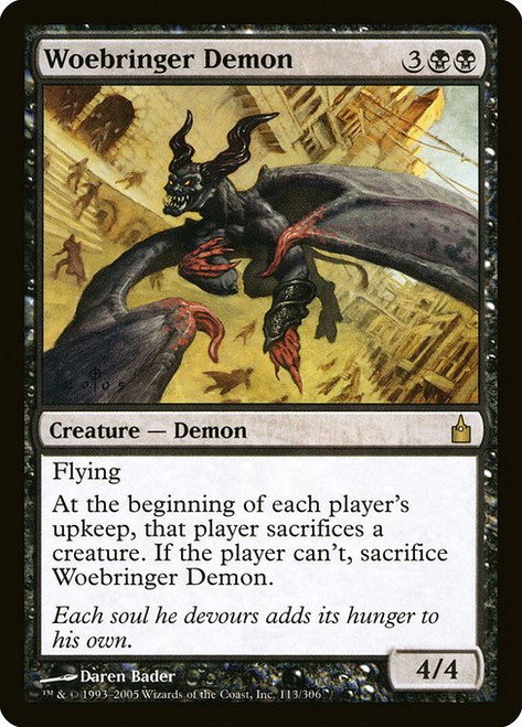 Woebringer Demon (RAV) (Foil) (#113)