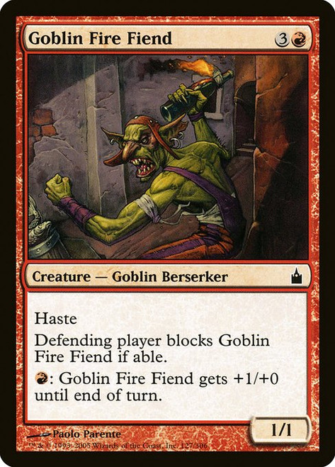 Goblin Fire Fiend (RAV) (#127)