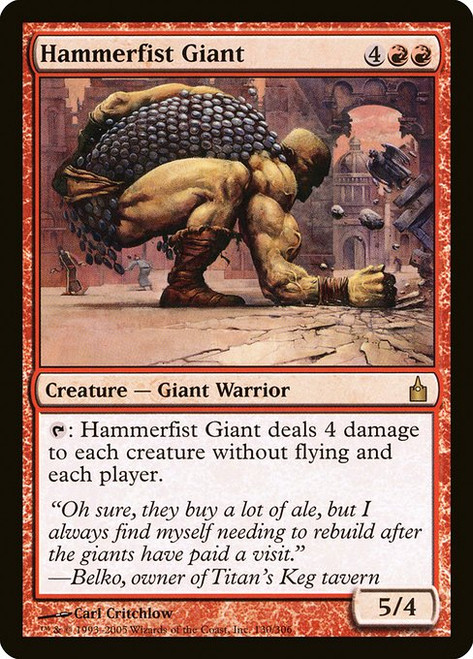 Hammerfist Giant (RAV) (Foil) (#130)