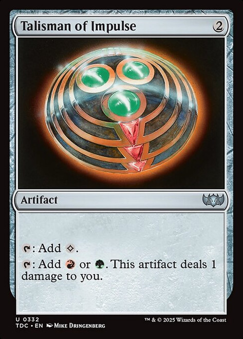 Talisman of Impulse (TDC) (#332)