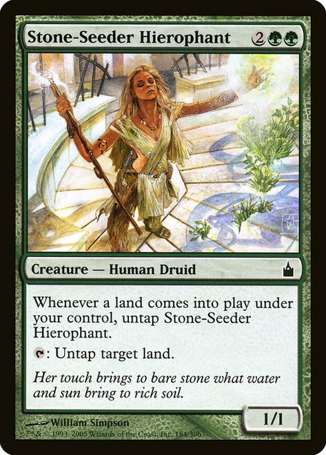 Stone-Seeder Hierophant (RAV) (Foil) (#184)