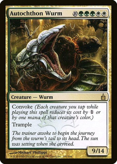 Autochthon Wurm (RAV) (#191)