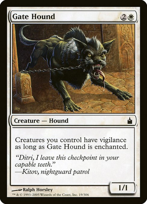 Gate Hound (RAV) (Foil) (#19)