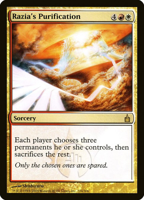 Razia's Purification (RAV) (Foil) (#224)