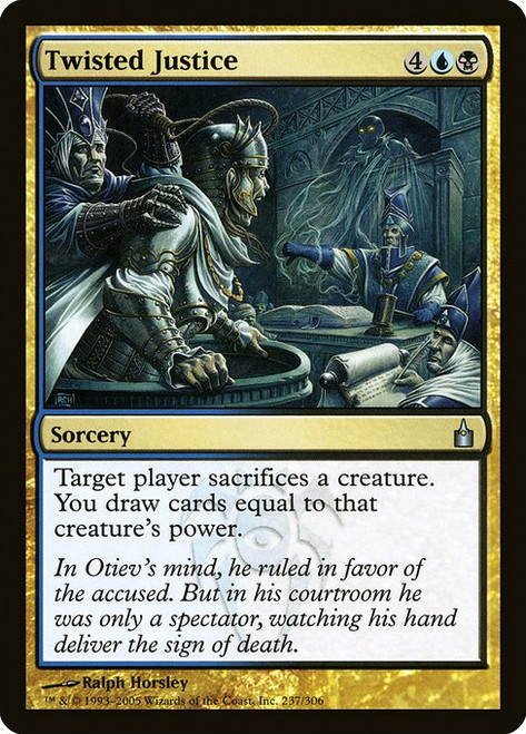 Twisted Justice (RAV) (Foil) (#237)