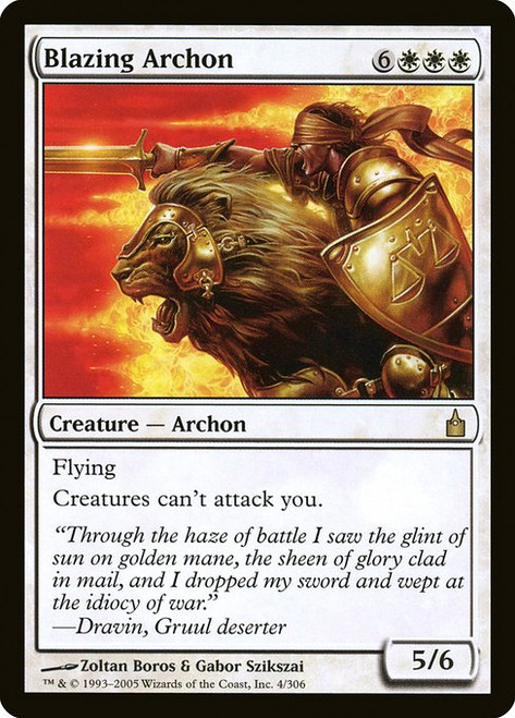 Blazing Archon (RAV) (#4)