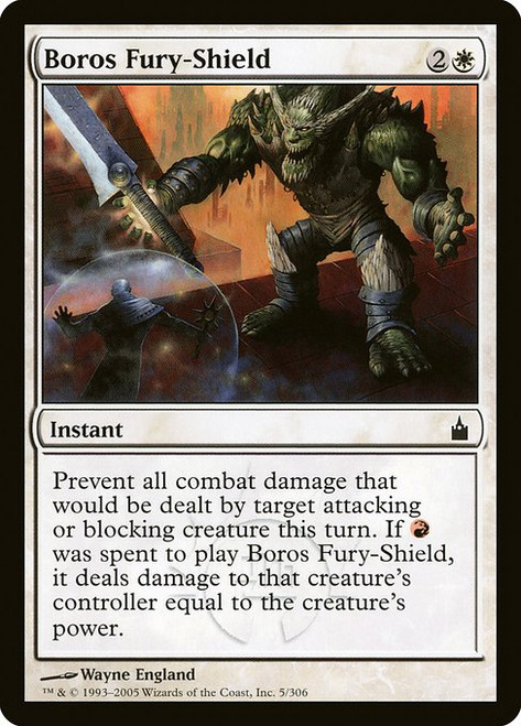 Boros Fury-Shield (RAV) (Foil) (#5)