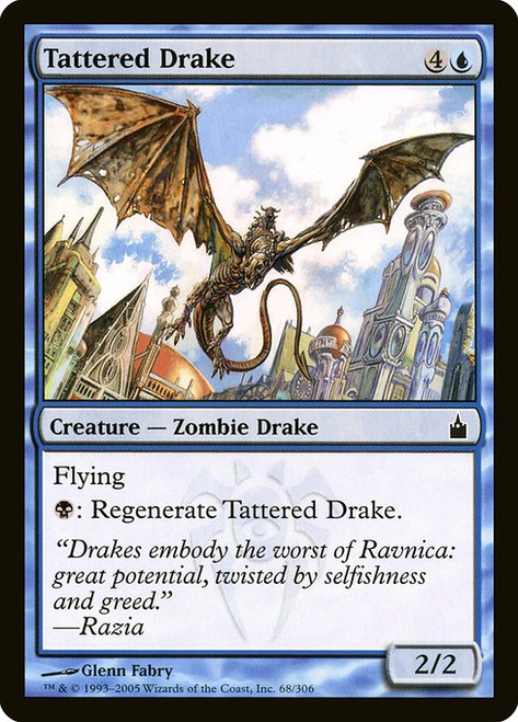 Tattered Drake (RAV) (Foil) (#68)