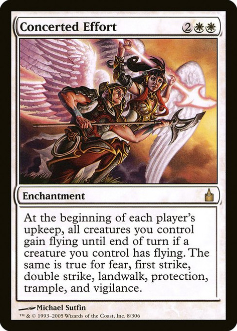 Concerted Effort (RAV) (Foil) (#8)