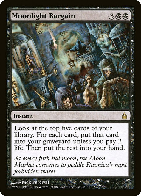 Moonlight Bargain (RAV) (Foil) (#95)