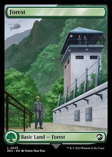 Forest // Forest (REX) (Full Art) (#25)