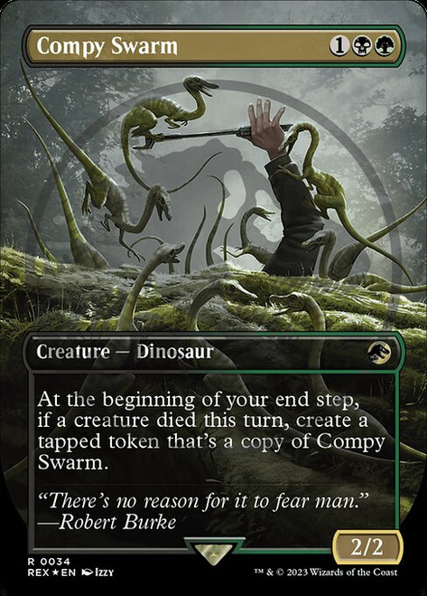 Compy Swarm (REX) (Foil) (Borderless) (#34)