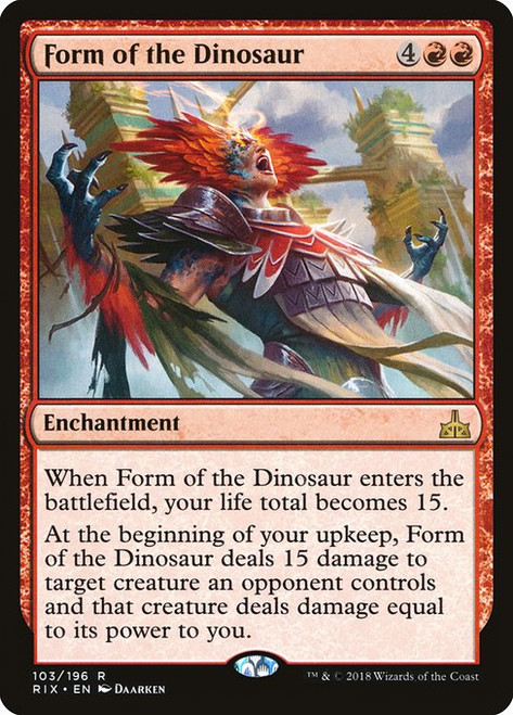 Form of the Dinosaur (RIX) (Foil) (#103)