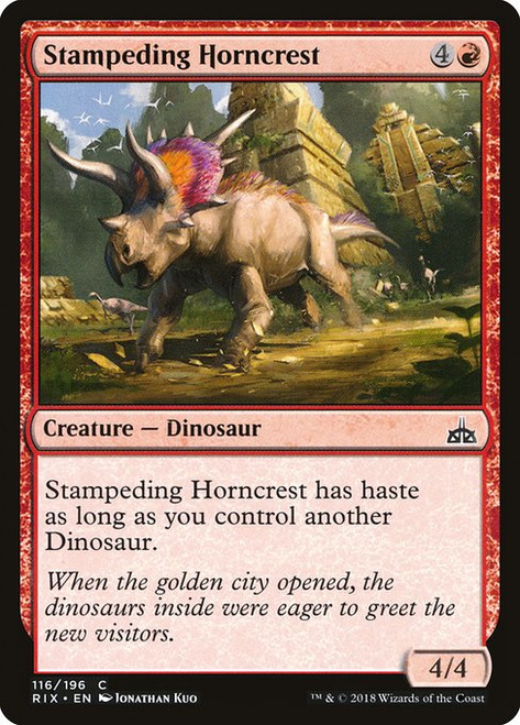 Stampeding Horncrest (RIX) (#116)