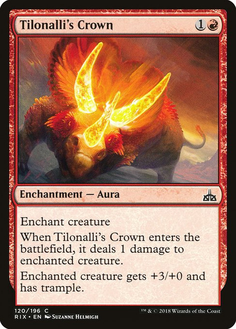 Tilonalli's Crown (RIX) (Foil) (#120)