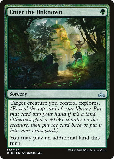 Enter the Unknown (RIX) (Foil) (#128)