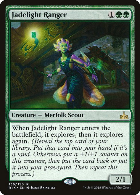 Jadelight Ranger (RIX) (Foil) (#136)